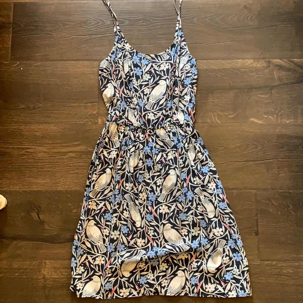 Printed strappy dress
